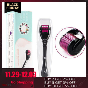 DARSONVAL DRS 540 derma roller micro needles titanium microneedle mezoroller machine for skin care and body treatment